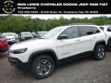 2019 Bright White Jeep Cherokee Trailhawk 4x4 #128542589