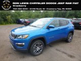 2018 Laser Blue Pearl Jeep Compass Latitude 4x4 #128542588