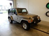 2004 Light Khaki Metallic Jeep Wrangler Sahara 4x4 #128562652