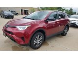 2018 Ruby Flare Pearl Toyota RAV4 LE #128602396