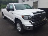 2018 Super White Toyota Tundra SR5 Double Cab 4x4 #128602167