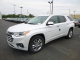 2019 Pearl White Chevrolet Traverse High Country AWD #128602237