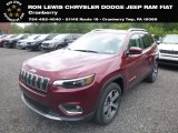 2019 Velvet Red Pearl Jeep Cherokee Limited 4x4 #128602153