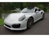 2015 White Porsche 911 Turbo Coupe #128602103