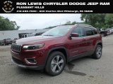 2019 Velvet Red Pearl Jeep Cherokee Limited 4x4 #128602341