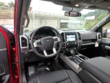 2018 Ford F150 Lariat SuperCrew 4x4 Black Interior