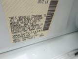 2018 Altima Color Code for Pearl White - Color Code: QAB