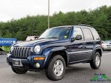 2002 Patriot Blue Pearlcoat Jeep Liberty Limited 4x4 #128661998