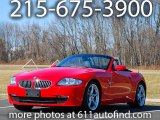 2006 Bright Red BMW Z4 3.0si Roadster #12861955
