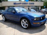 Vista Blue Metallic Ford Mustang in 2008