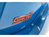 2016 Subaru WRX STI HyperBlue Limited Edition Marks and Logos