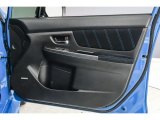 2016 Subaru WRX STI HyperBlue Limited Edition Door Panel
