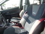 2019 Subaru WRX Premium Recaro Black Ultrasuede/Carbon Black Interior