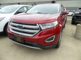 2018 Ruby Red Ford Edge SEL AWD #128695553