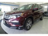 2018 Honda Pilot Deep Scarlet Pearl