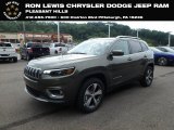 2019 Olive Green Pearl Jeep Cherokee Limited 4x4 #128695485