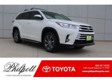 2018 Blizzard White Pearl Toyota Highlander XLE #128737859