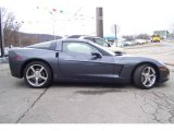 2009 Cyber Gray Metallic Chevrolet Corvette Coupe #12843397