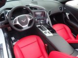 2019 Chevrolet Corvette Stingray Convertible Adrenaline Red Interior