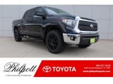 2018 Midnight Black Metallic Toyota Tundra SR5 CrewMax 4x4 #128766275