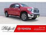 Barcelona Red Metallic Toyota Tundra in 2018