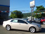 2009 Gold Mist Metallic Chevrolet Malibu LS Sedan #12843403