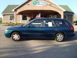 1998 Spruce Pearl Metallic Subaru Legacy L Wagon #12861124