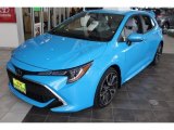 2019 Toyota Corolla Hatchback Blue Flame