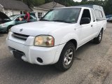Avalanche White Nissan Frontier in 2003