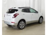 White Frost Tricoat Buick Encore in 2019