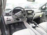 2019 Honda Pilot Touring AWD Gray Interior