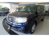 2013 Obsidian Blue Pearl Honda Pilot LX 4WD #128793267