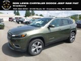 2019 Olive Green Pearl Jeep Cherokee Limited 4x4 #128793028