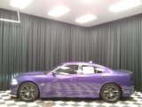 2018 Plum Crazy Pearl Dodge Charger R/T Scat Pack #128792948
