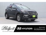 2018 Black Hyundai Santa Fe Sport  #128814605