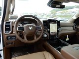 2019 Ram 1500 Long Horn Crew Cab 4x4 Mountain Brown/Light Frost Beige Interior