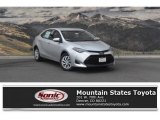 2019 Classic Silver Metallic Toyota Corolla LE #128837593