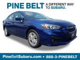 2018 Lapis Blue Metallic Subaru Impreza 2.0i Premium 4-Door #128837629