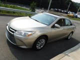 2015 Creme Brulee Mica Toyota Camry LE #128837685