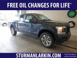 2018 Blue Jeans Ford F150 XL SuperCab 4x4 #128866735