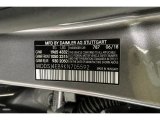 2019 CLA Color Code for Mountain Grey Metallic - Color Code: 787