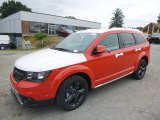 2018 Dodge Journey Crossroad AWD Front 3/4 View