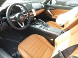 2019 Fiat 124 Spider Lusso Roadster Saddle Interior
