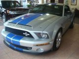 2008 Brilliant Silver Metallic Ford Mustang Shelby GT500KR Coupe #12853639