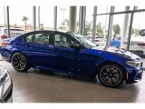 2019 BMW M5 Marina Bay Blue metallic