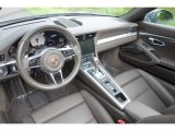 2017 Porsche 911 Carrera 4S Cabriolet Agate Grey Interior