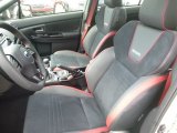 2019 Subaru WRX STI Limited Recaro Black Ultrasuede/Carbon Black Interior