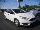 2018 Oxford White Ford Focus S Sedan #128967022