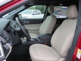 2018 Ford Explorer Limited Ebony Black Interior