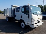 2018 Summit White Chevrolet Low Cab Forward 4500 Crew Cab Stake Truck #129017706